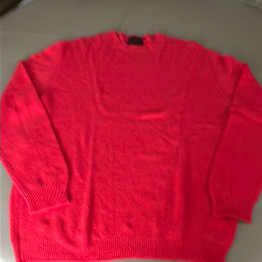 Les Copains Men’s Italian Cashmere Crewneck Pull Over Sweater. IT size 52 (L).
